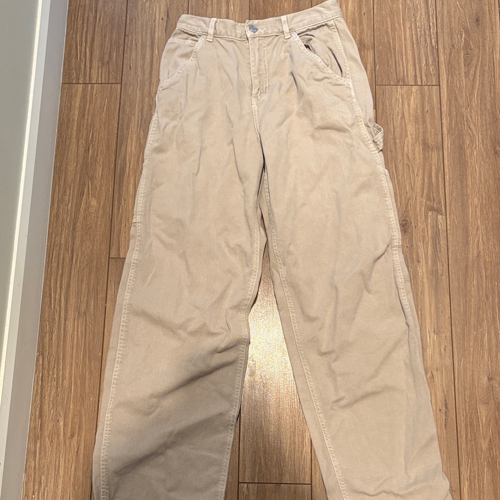 Garage Women's Tan Flare Jeans